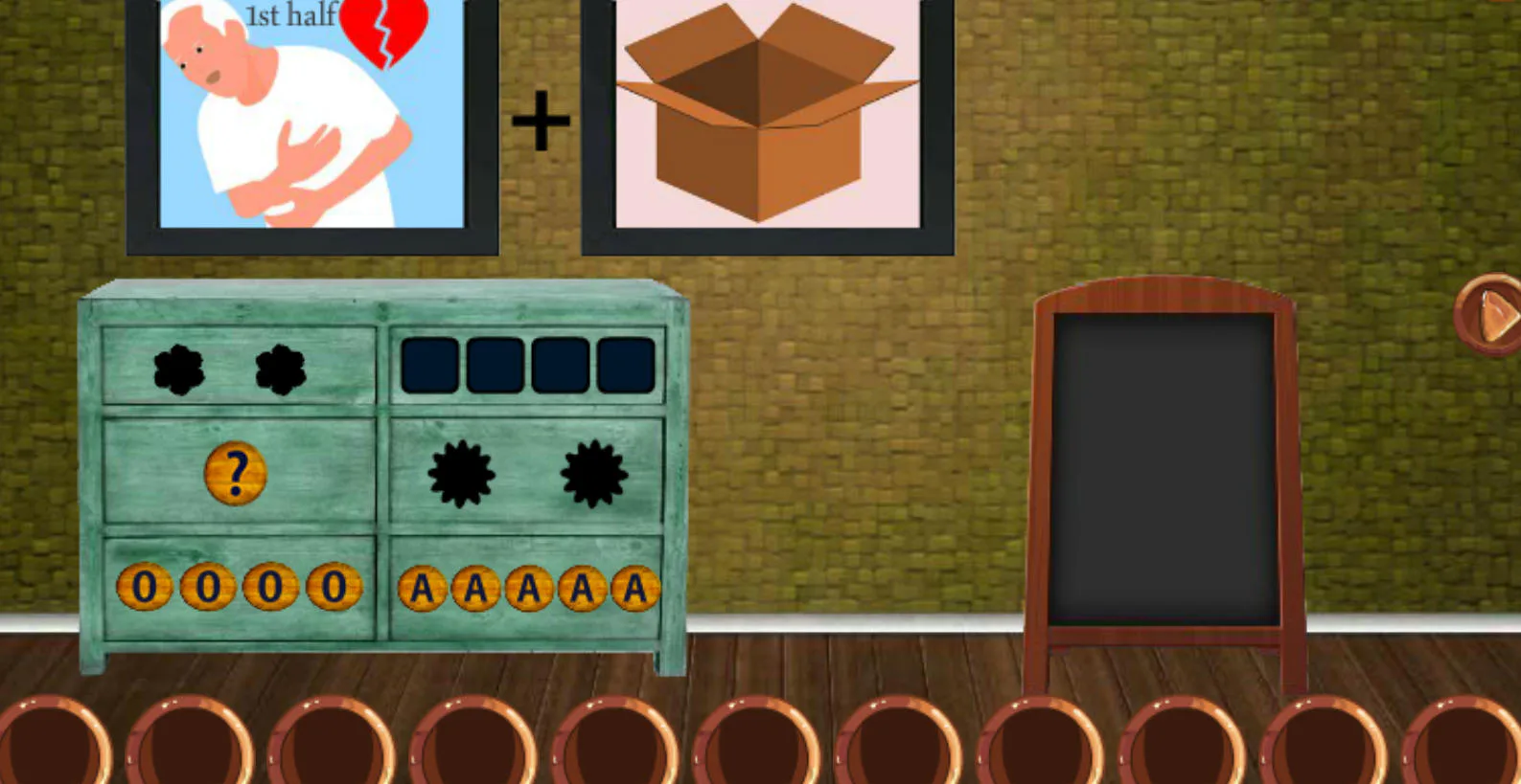 8B Chef Rick's Secret Room - sala com puzzle