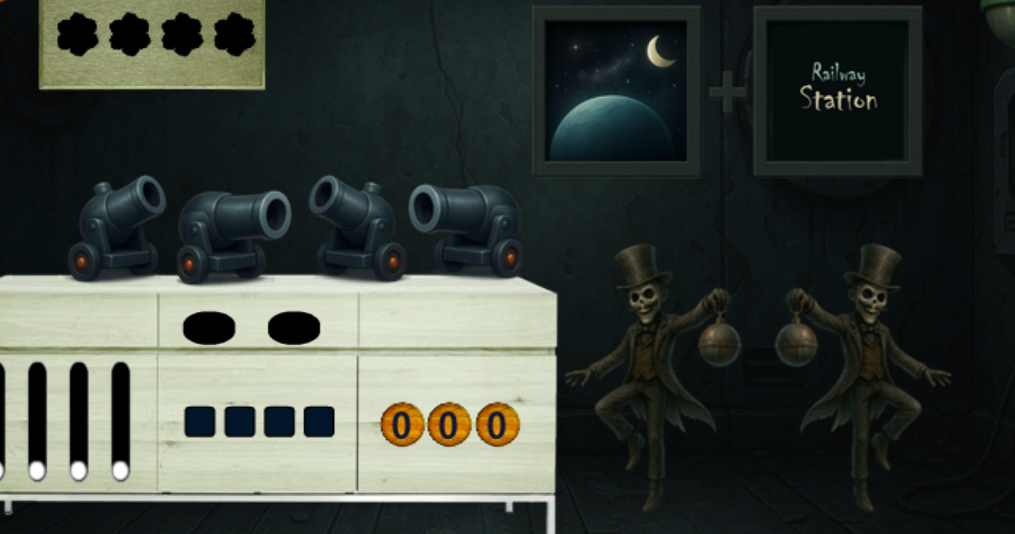 Abandoned Space Station Escape game cover