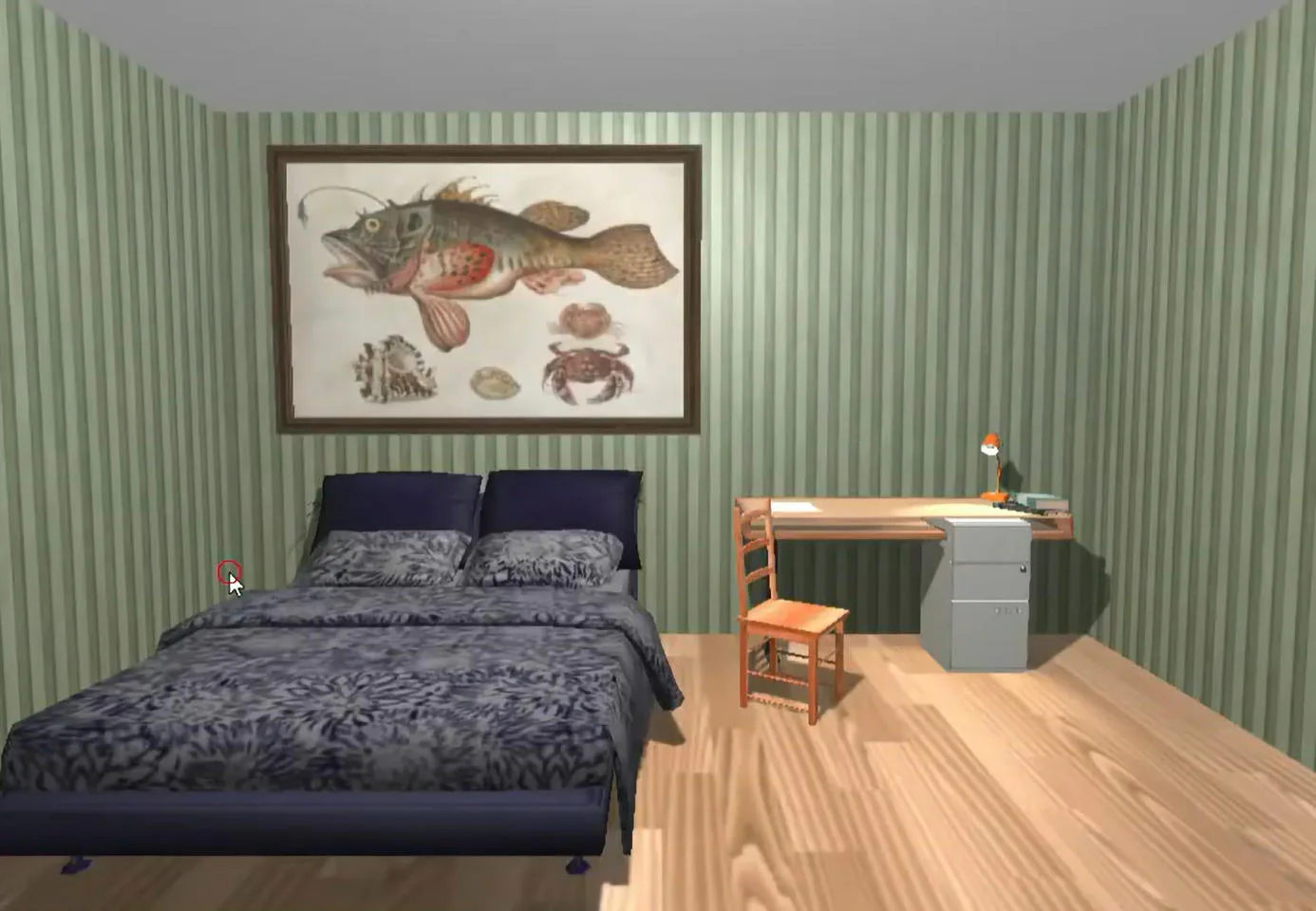 Bedroom Escape - Un dormitorio point-and-click captura 2