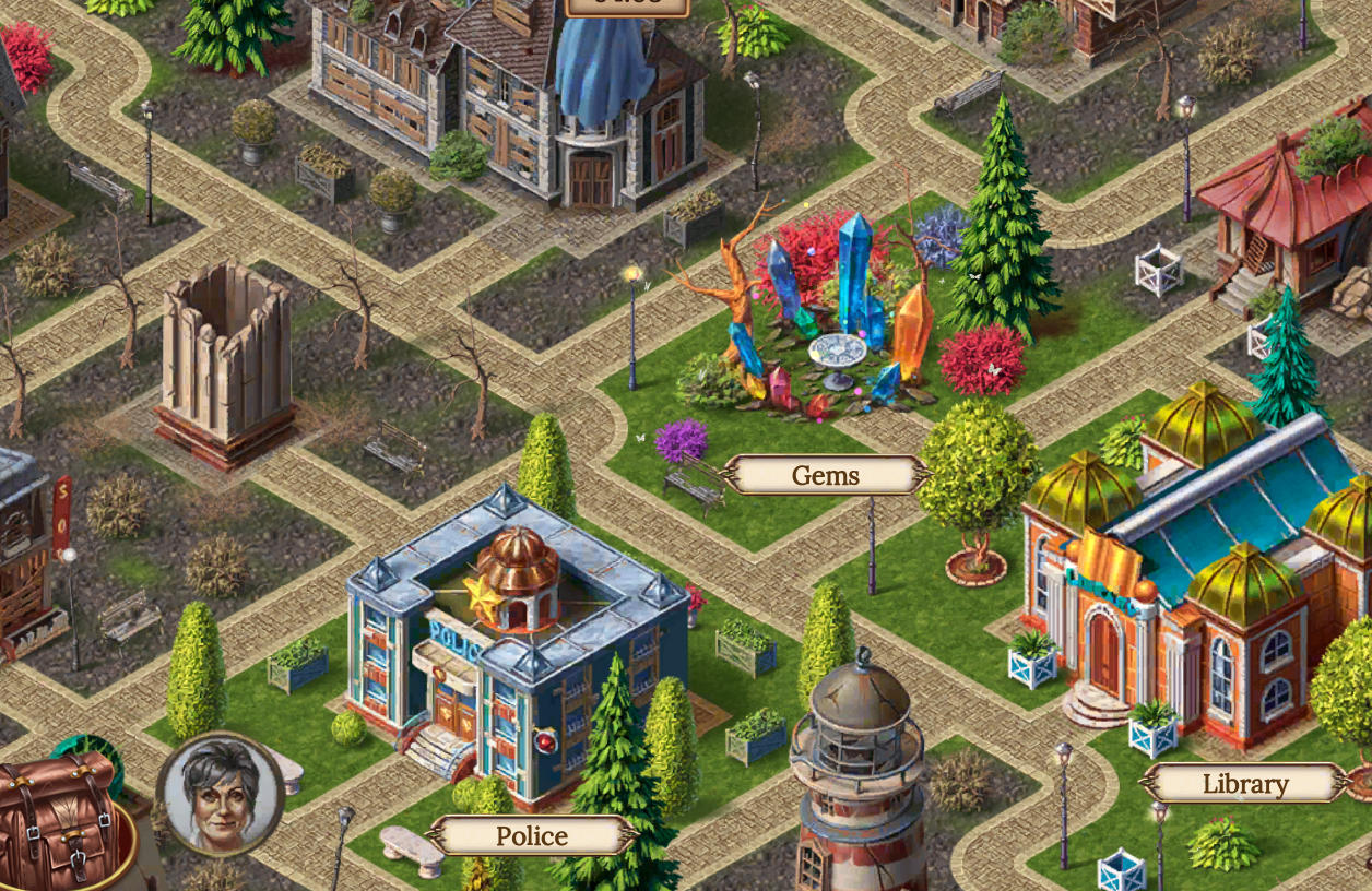 Blackriver Mystery. Hidden Objects - Rebuild the City