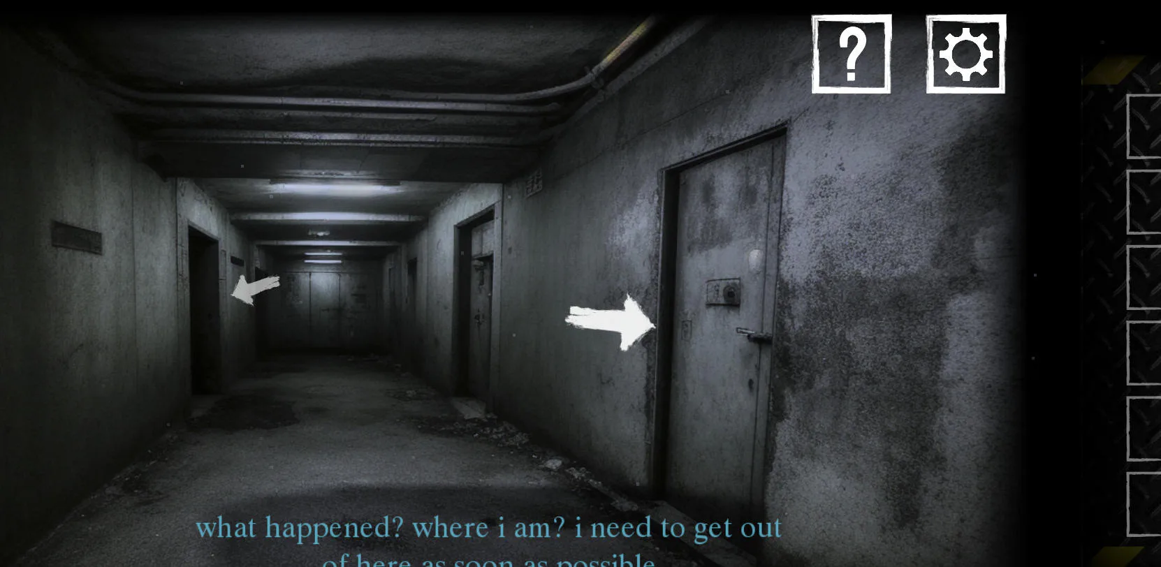 Bunker Escape puerta cerrada y puzzle