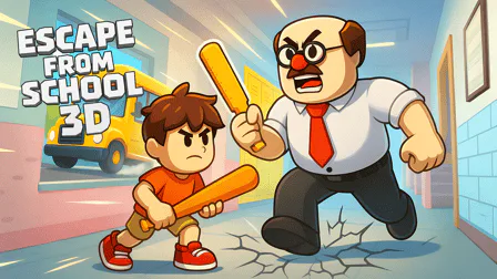 Escape from School 3D - Free Blox-Style School Escape Game screenshot