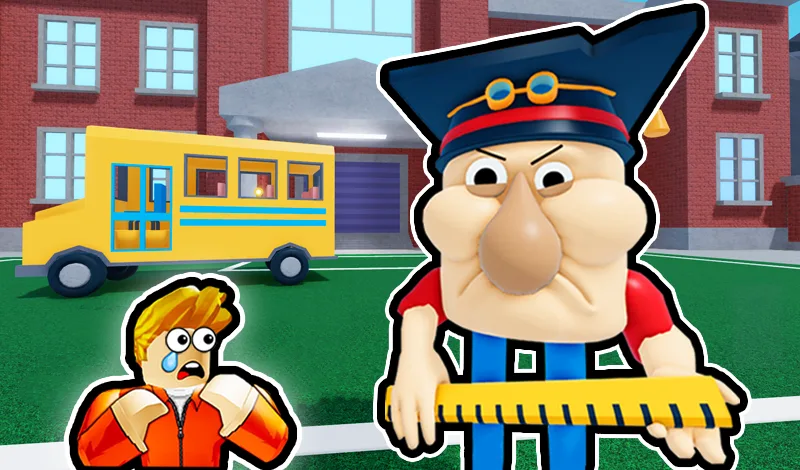 Escape from School: Mr. MeanieHead! - Free Obby Escape screenshot