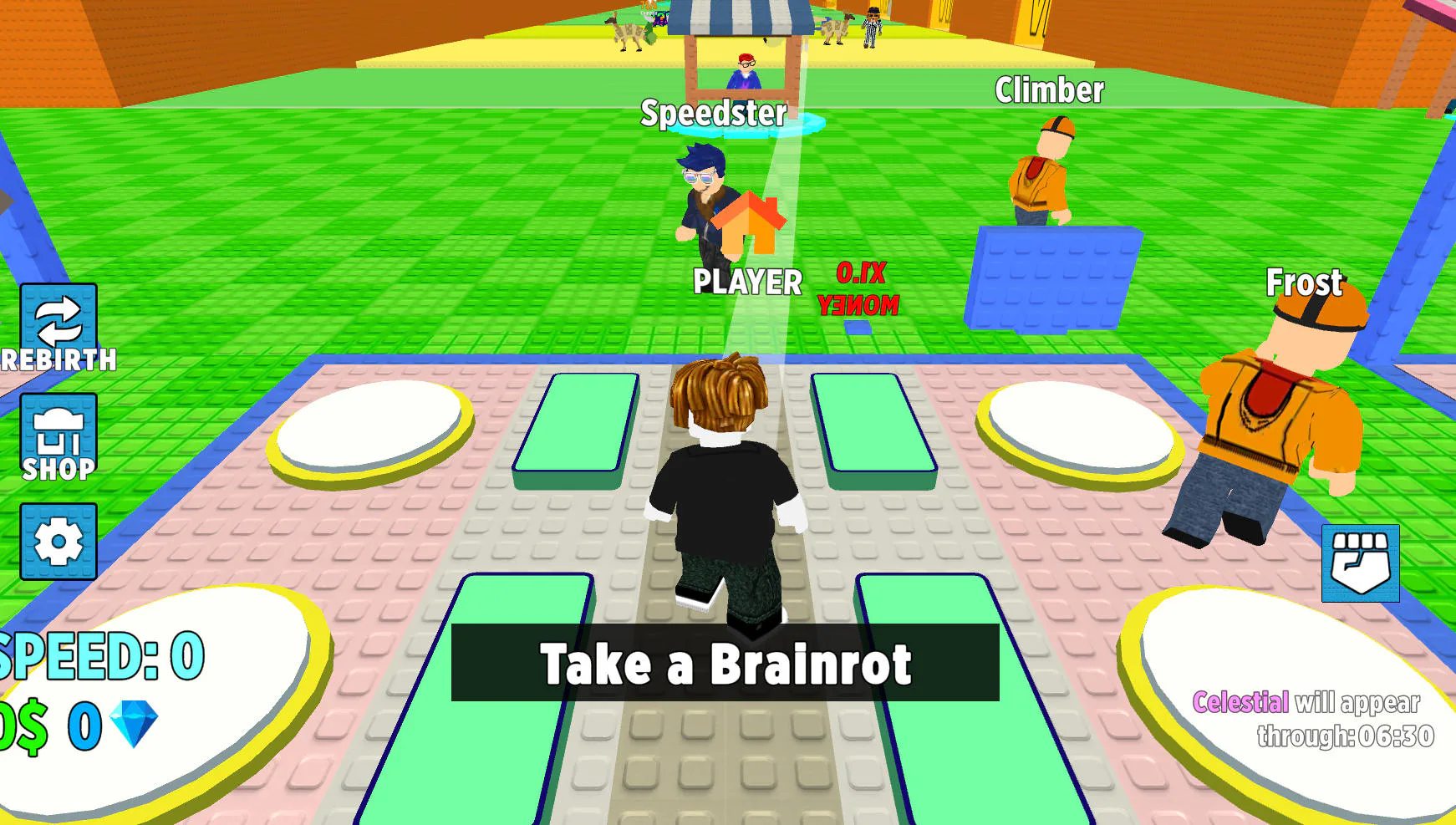 Escape Police for Brainrots - Persecución a toda velocidad
