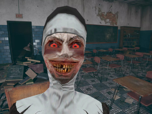 Evil Nun Schools Out game background