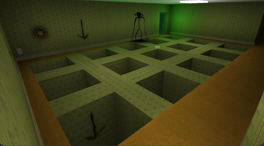 Exit the Backrooms Level 0の迷路と怪物