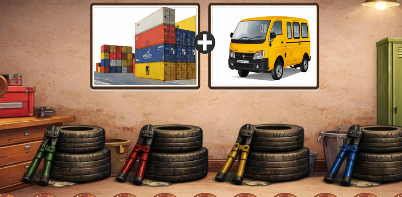 Find Lost Transport Van - Puzzle Solving