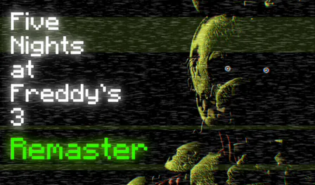 Five Nights at Freddy's 3 Remaster cover