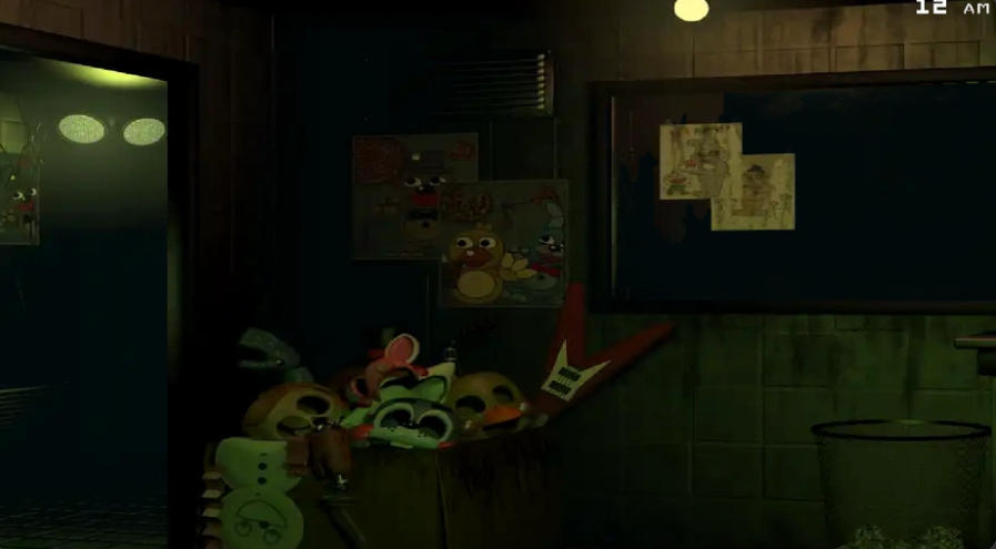 Five Nights at Freddy's 3 oficina de seguridad