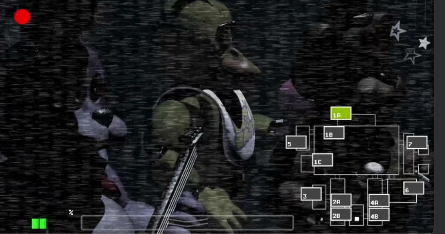 Five Nights at Freddy's vigilancia por camaras