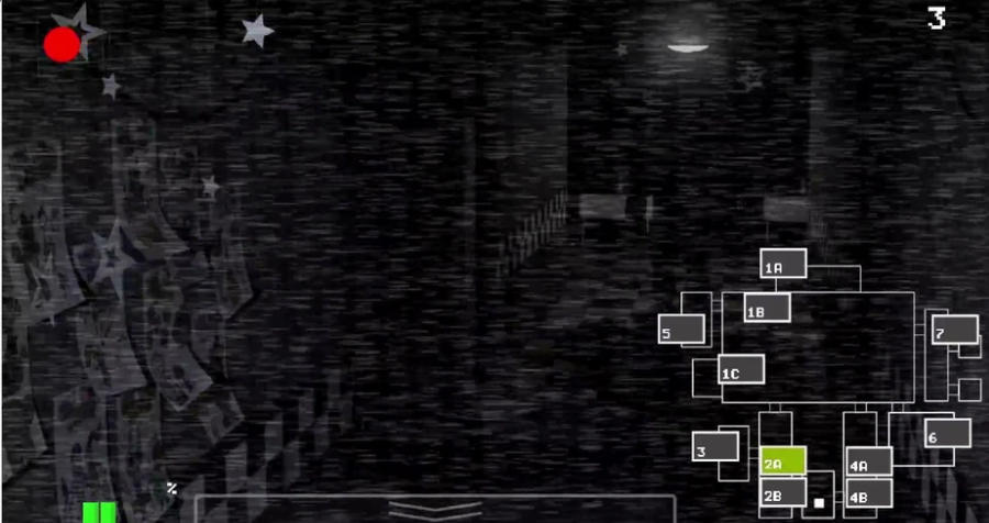 FNAF luces puertas y energia