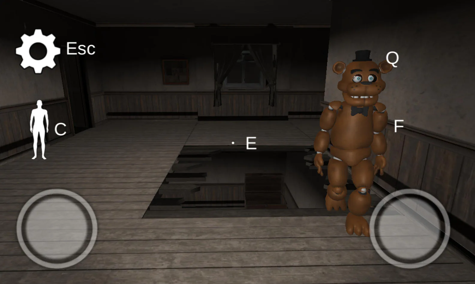 Freddy in Five Nights Terrors - Consumo de Energía