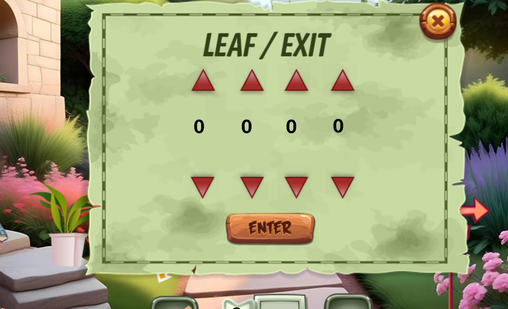 Garden Heaven Escape puzzle de objetos escondidos