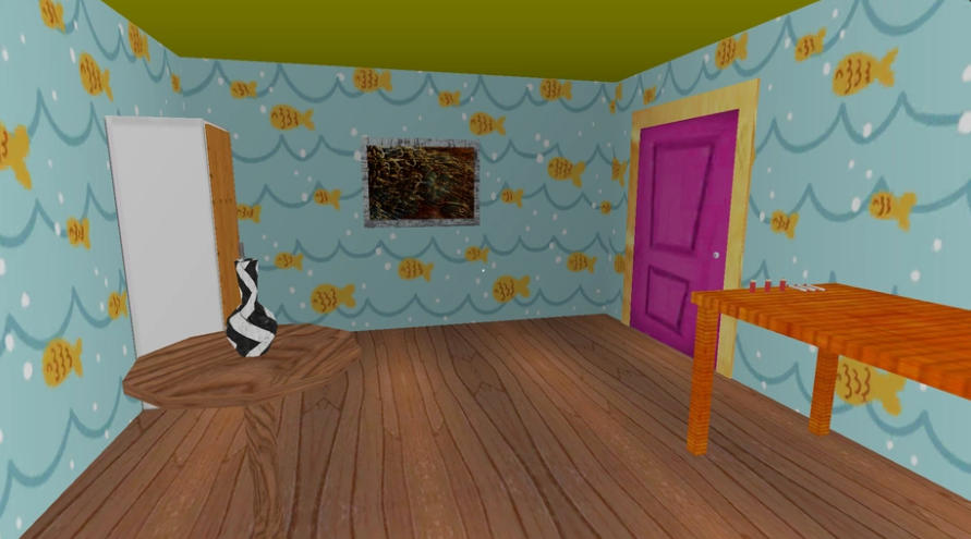 Granny Sponge Bob casa oscura de escape