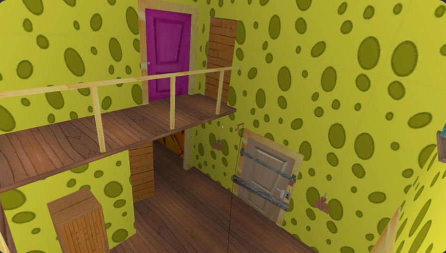 Granny Sponge Bob busqueda de objetos ocultos