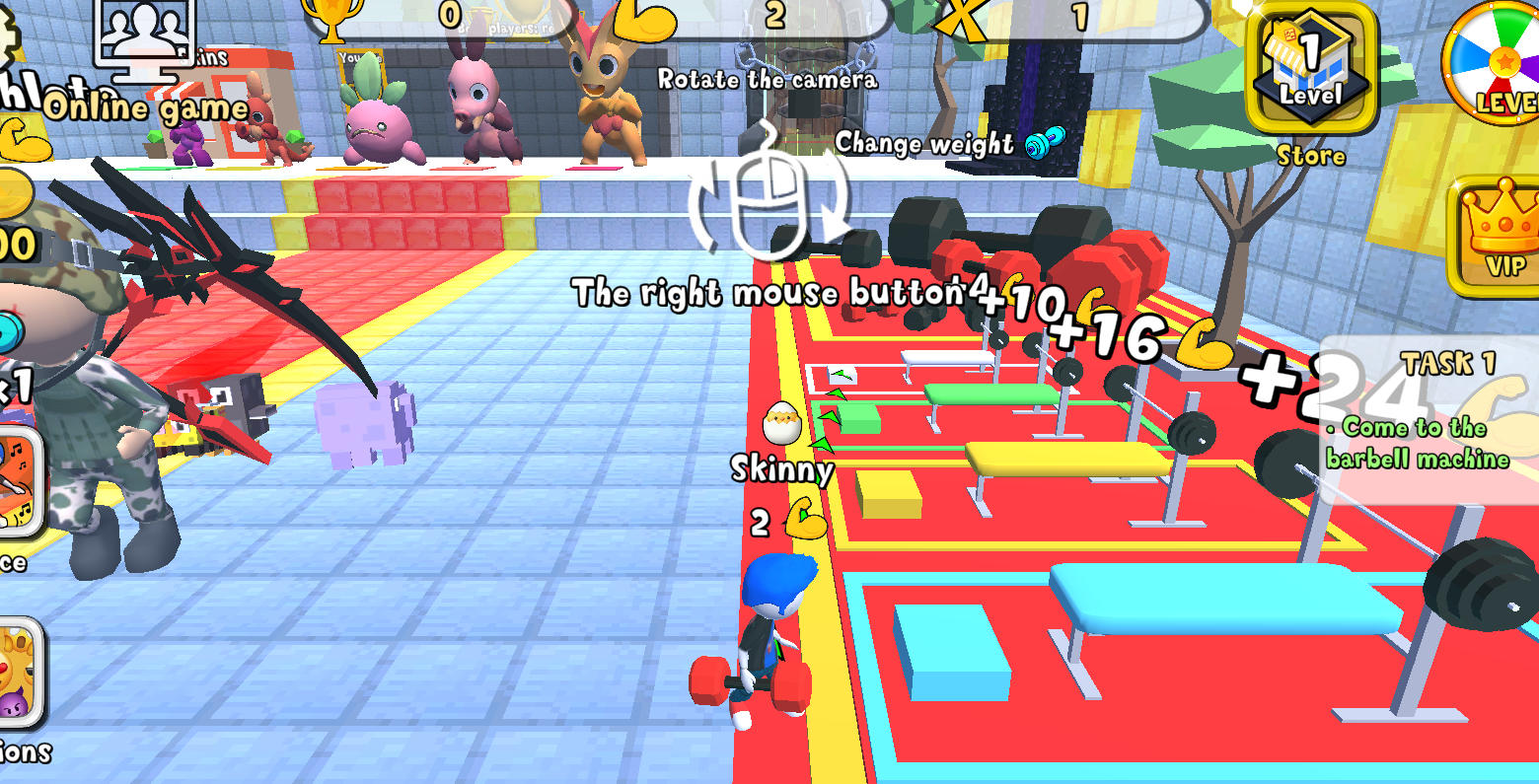 Gym Simulator Online Escape - Explosive Growth