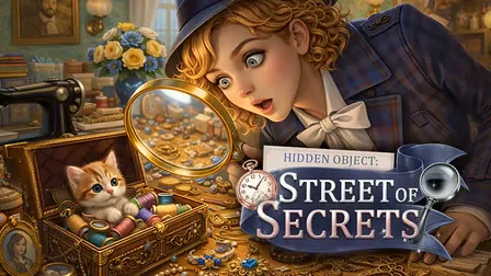 脱出ゲーム 無料：Hidden Object: Street Of Secrets（謎解き・ブラウザ版）
