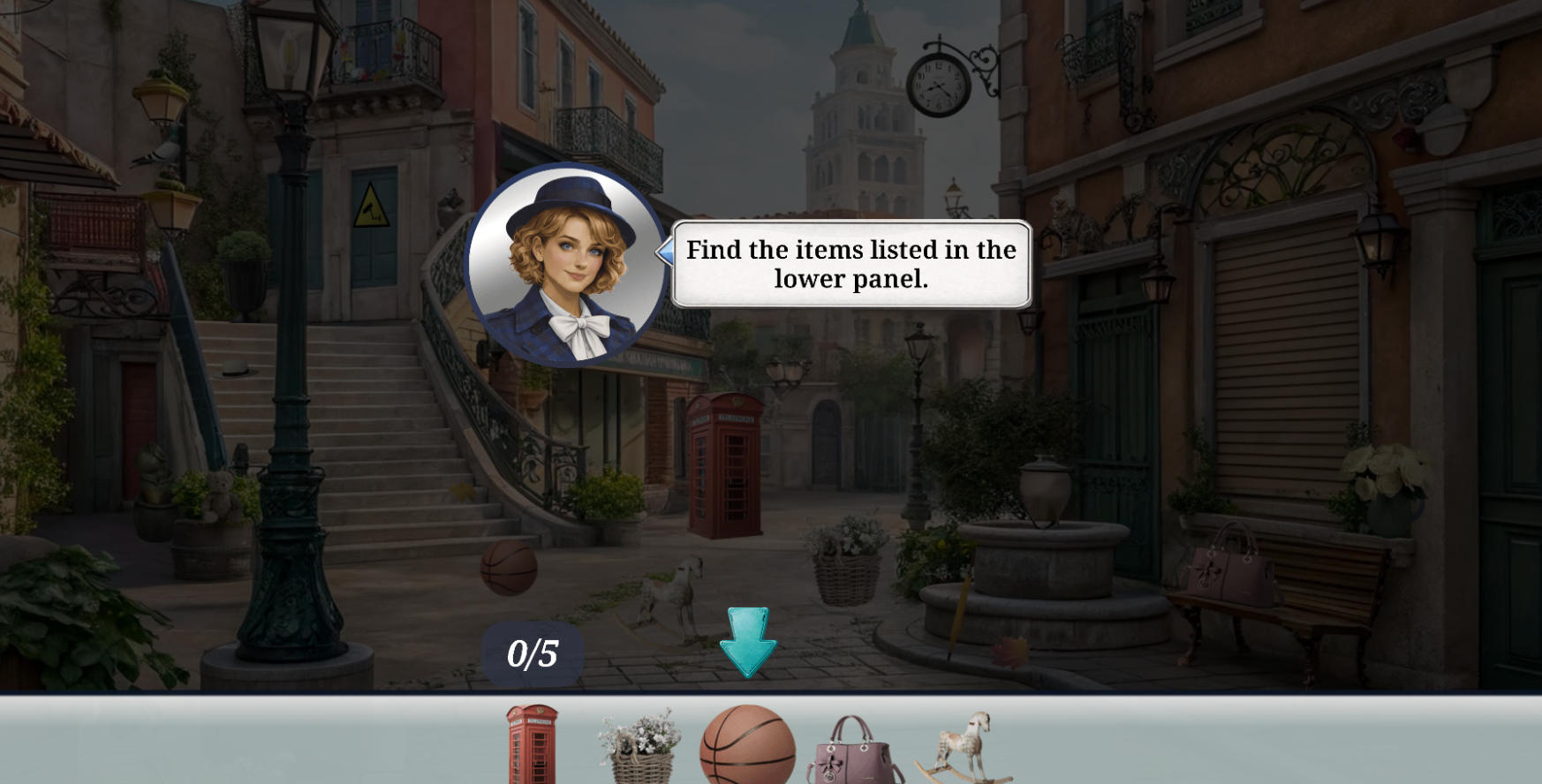Hidden Object: Street Of Secrets - Online Escape Room Gameplay