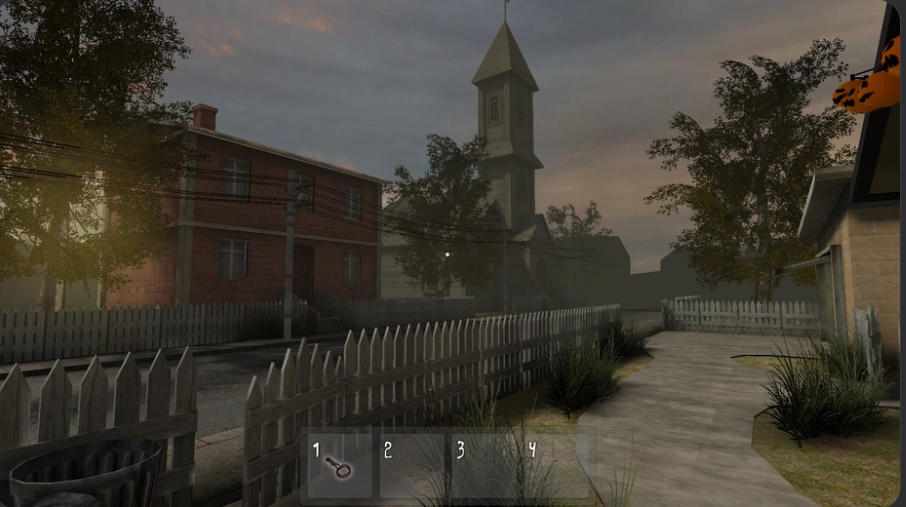 Horror Farm: Pumpkinhead key and gate puzzle