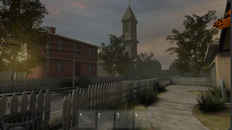 Horror Farm: Pumpkinhead key and gate puzzle
