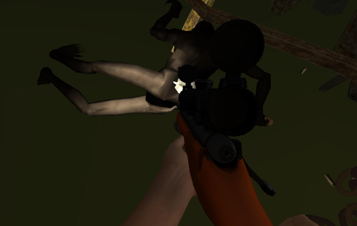 Horror Sniper Clown Ghost - Monster Approach