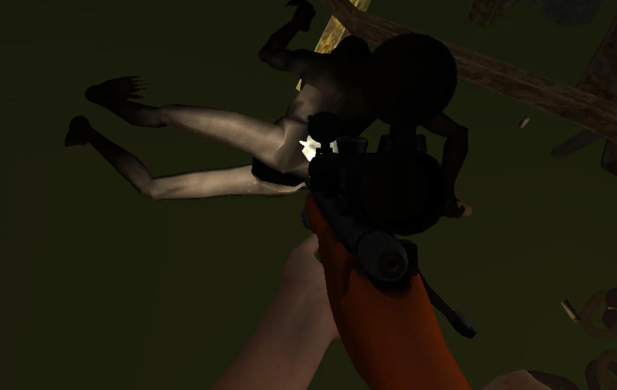Horror Sniper Clown Ghost - Monster Approach