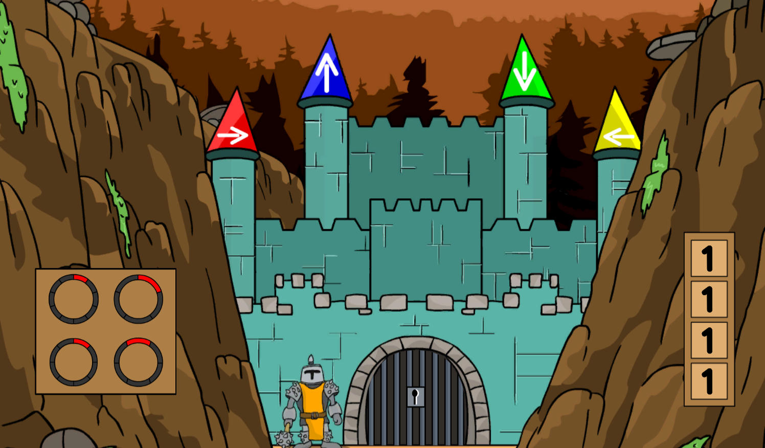 Knight Girl Escape game thumbnail