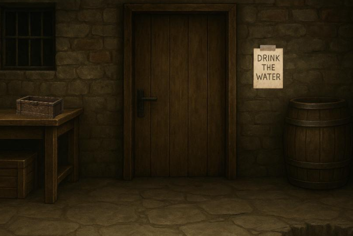 Locked in Grandma’s Basement 2 - Claustrophobic escape room environment