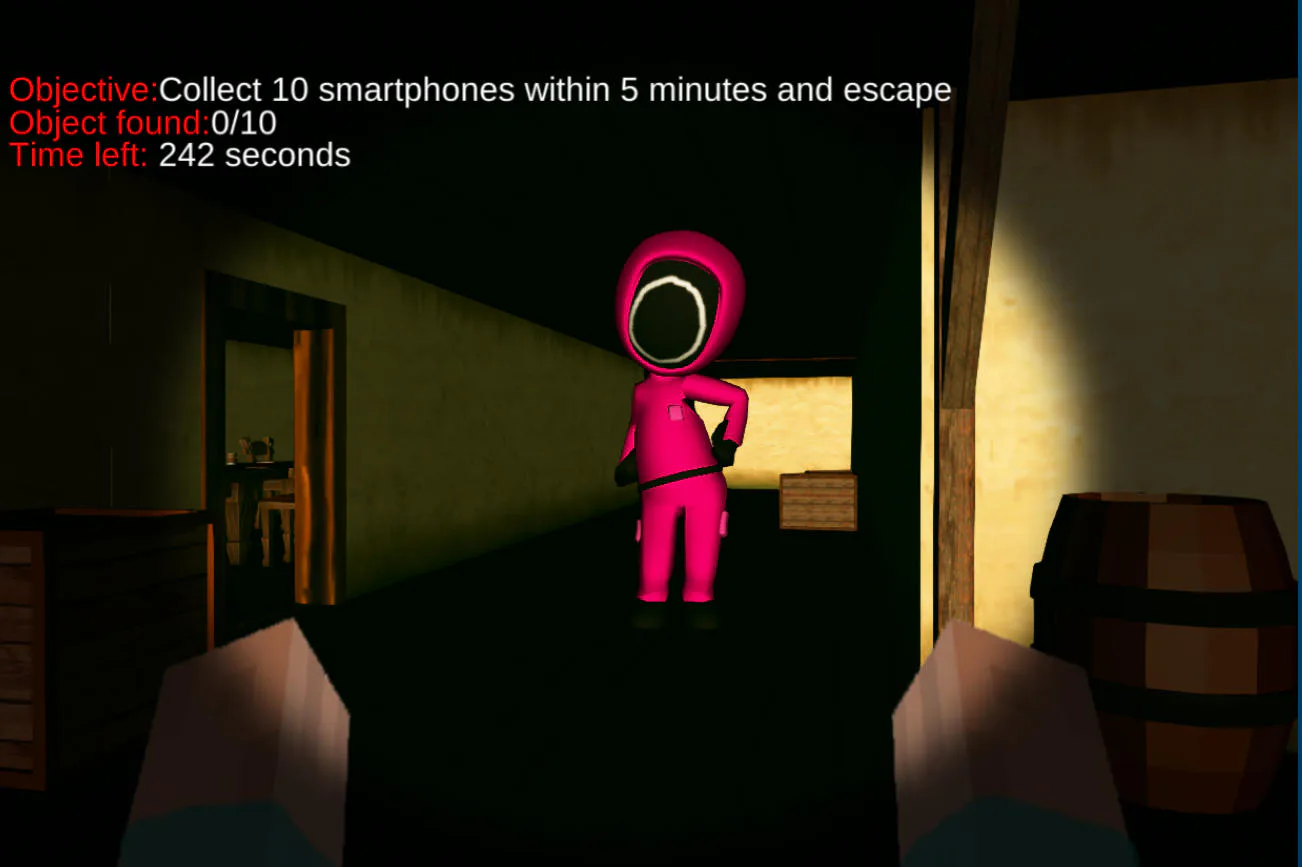Minecraft Backrooms Squid Game Escape 2 - Clima tenso do inicio ao fim captura 3