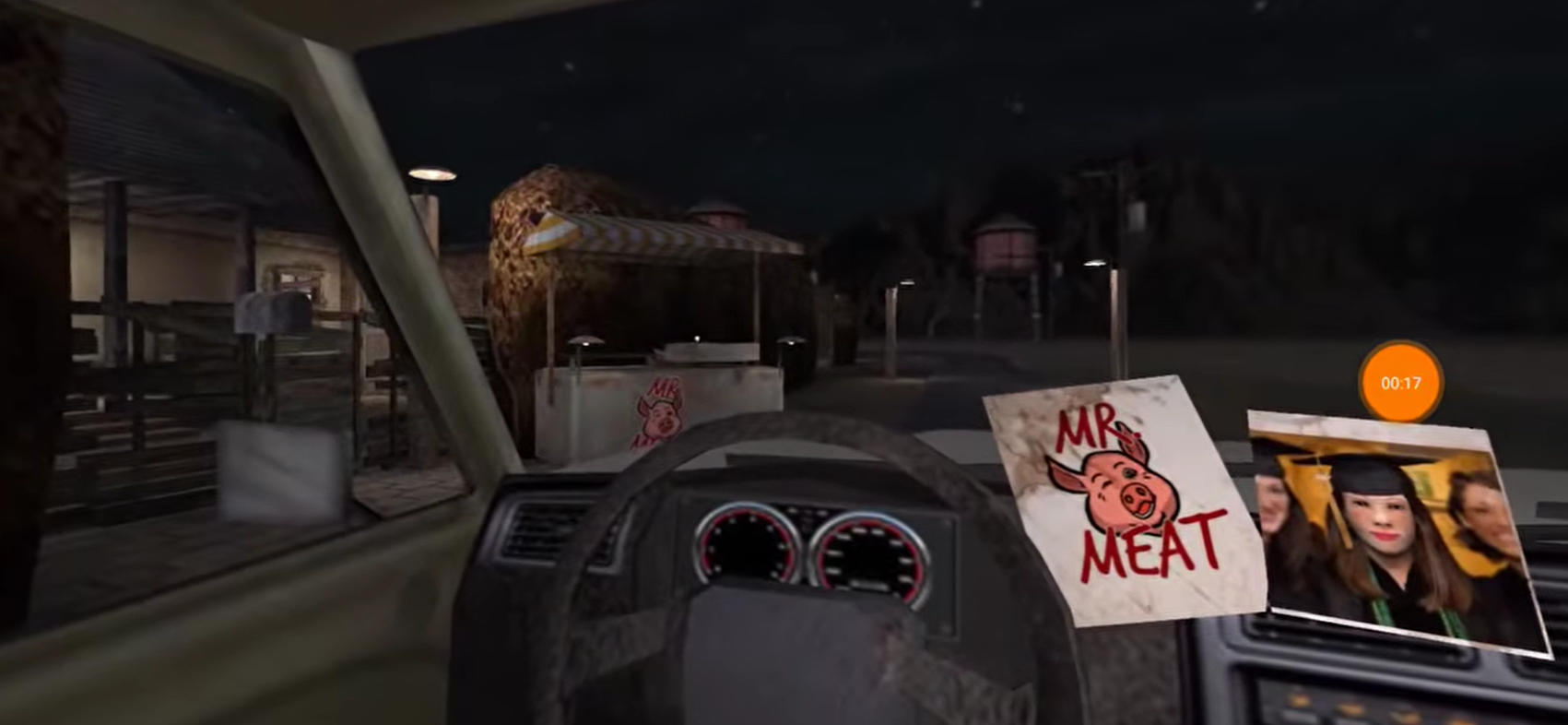 Mr Meat Horror Escape Room のステルスと隠れ場所