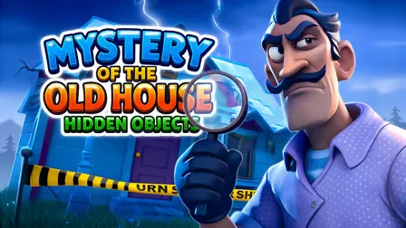 Juego de escape gratis: Mystery of the Old House: Hidden Objects - jugar online