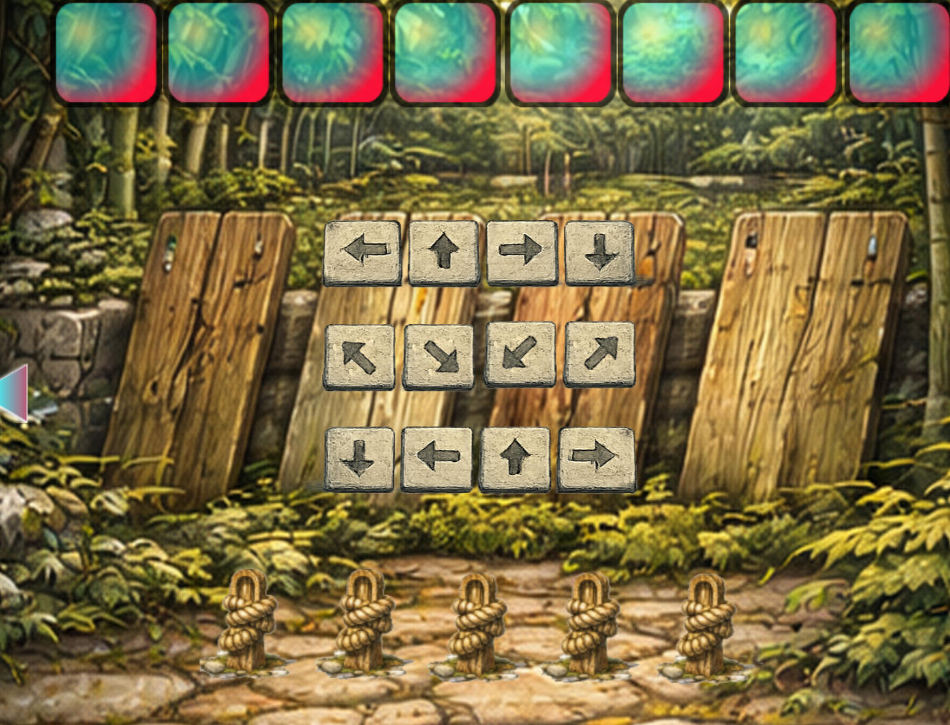 Old Well Yard Escape - Multiplayer Solving