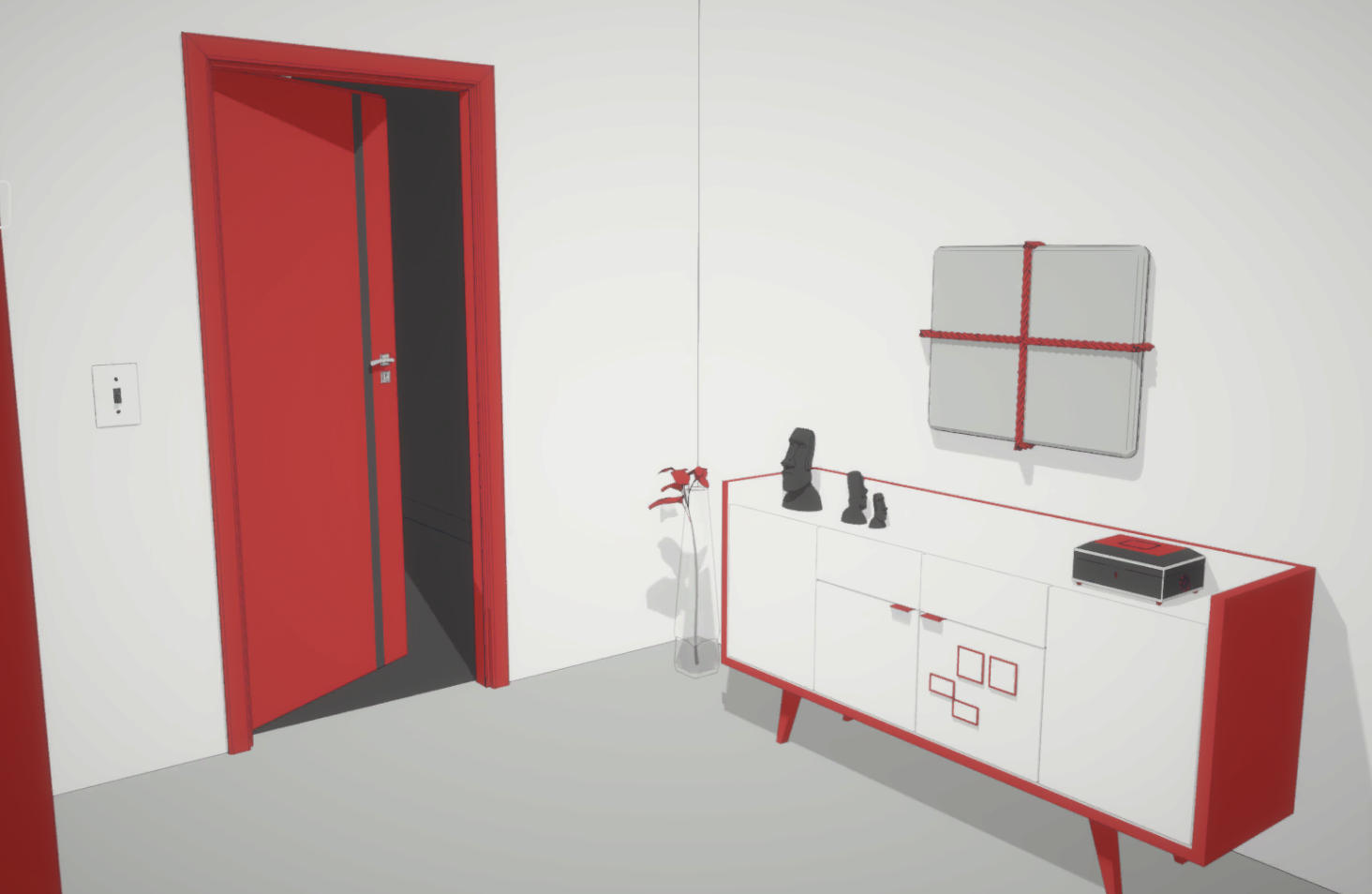 Red Escape - Hidden Clues