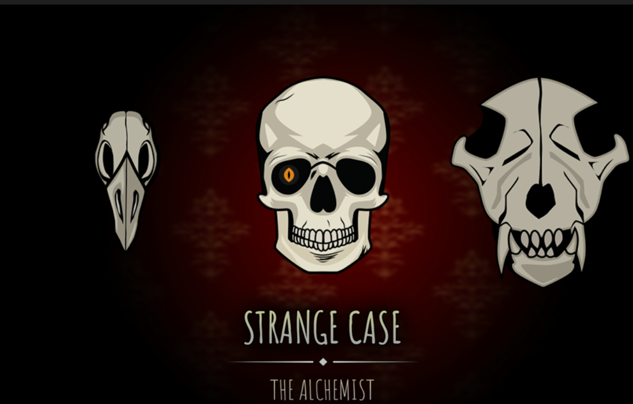 Room Escape: Strange Case game background