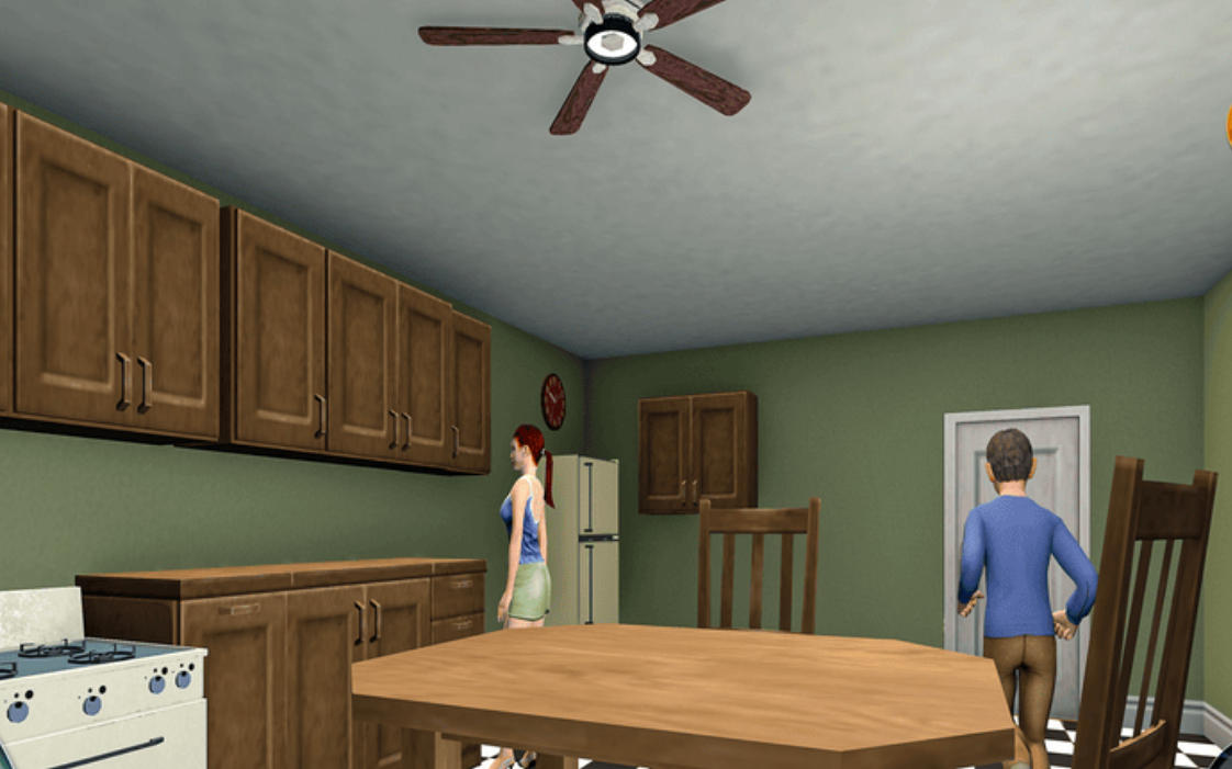 Schoolboy Runaway – Room Escape - Dining room puzzle room with hidden objects to find