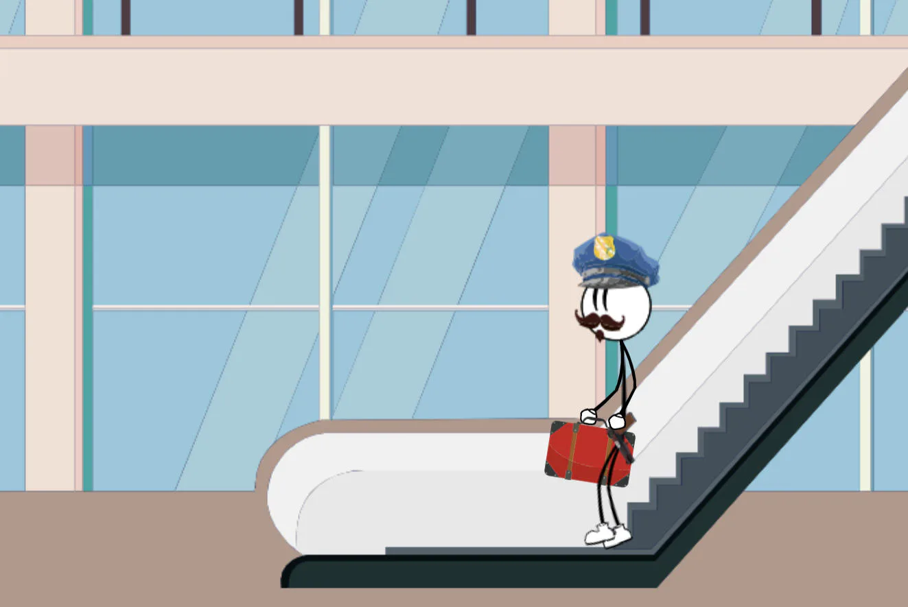 Stickman Escape - Plane and Ship Puzzles