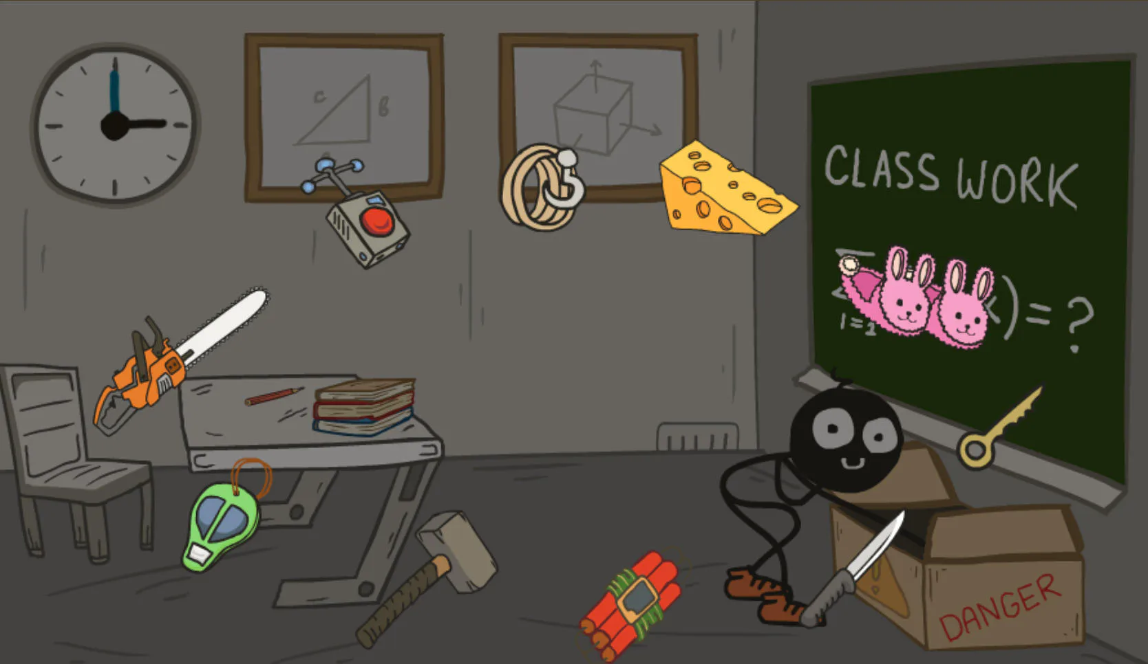 Stickman Escape School - fuga escolar