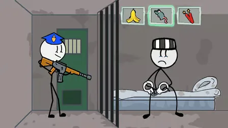Juego de escape gratis: Stickman: Jailbreak Story - jugar online