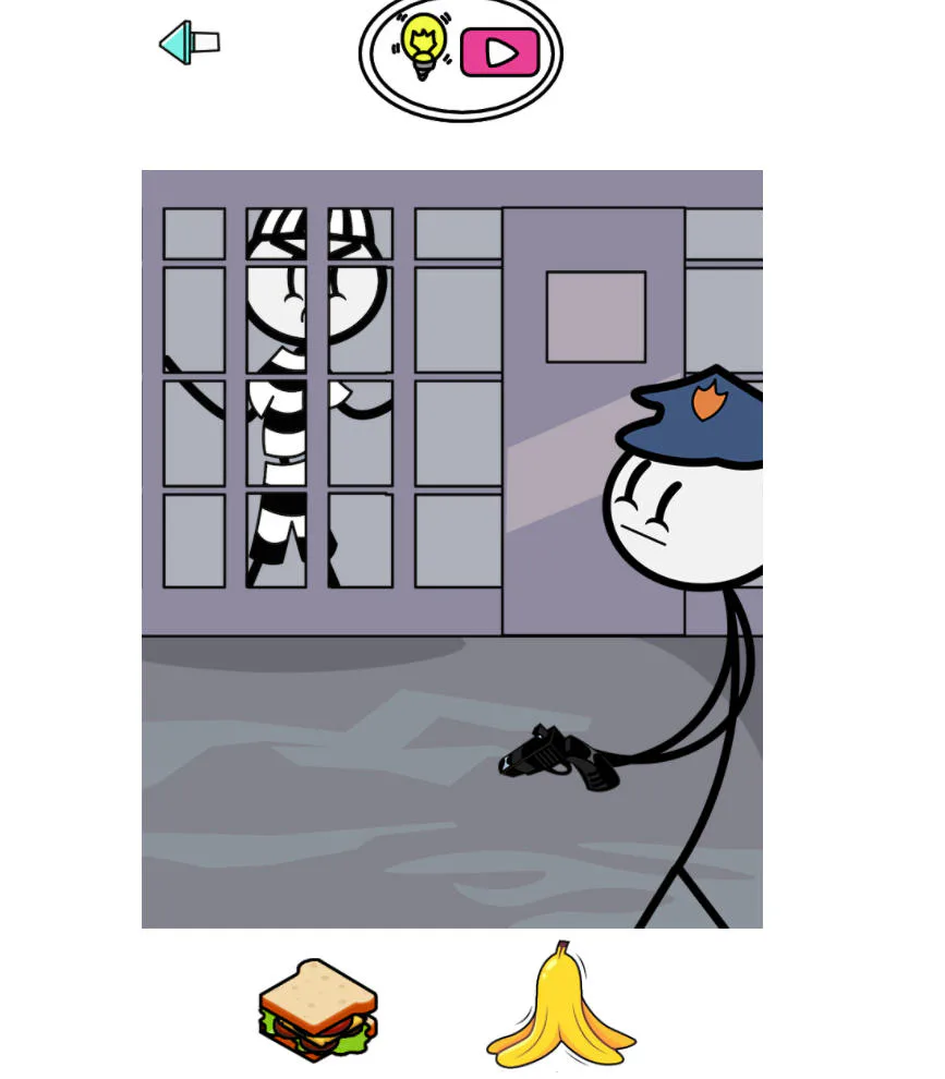 Stickman: Jailbreak Story - Una fuga basada en elecciones captura 2