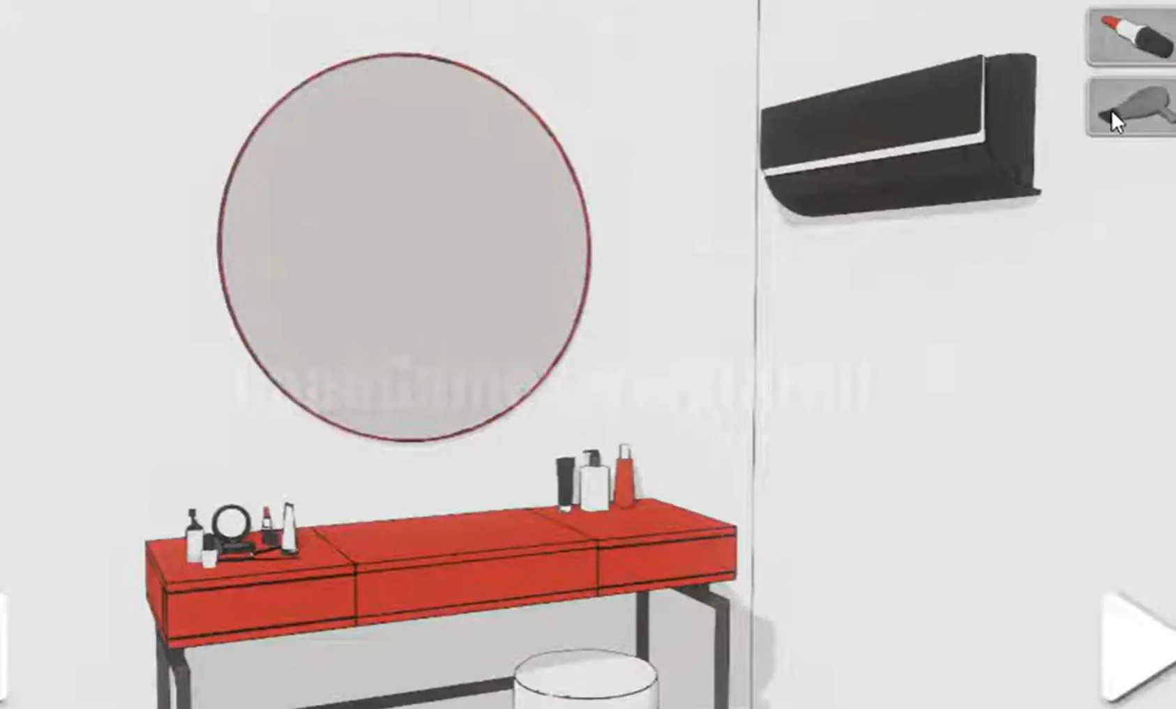 The White Room 5 - progresso no escape room